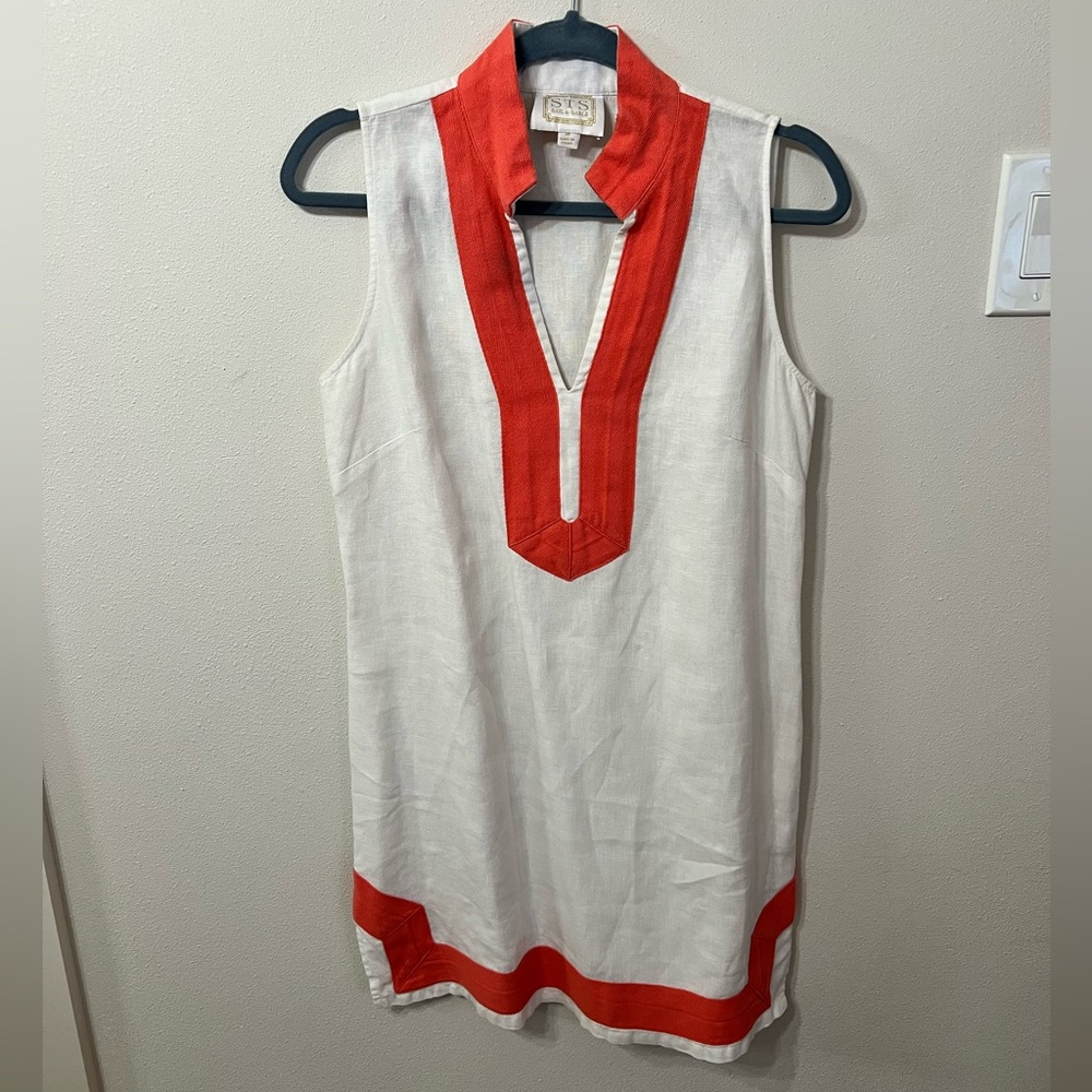 SAIL to SABLE mini linen dress